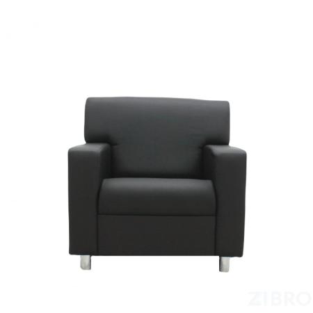 Кресло офисное Клерк 3 Размер: 84 х 80 см, черный Ecotex 3001