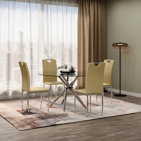 Стул Refuge Synchrony хром HSBI_Y015-1_beige