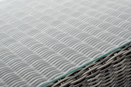 "Боно" журнальный столик из искусственного ротанга, цвет графит