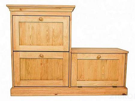 Тумба для обуви Porte chaussure сосна VSN_Porte-chaussure