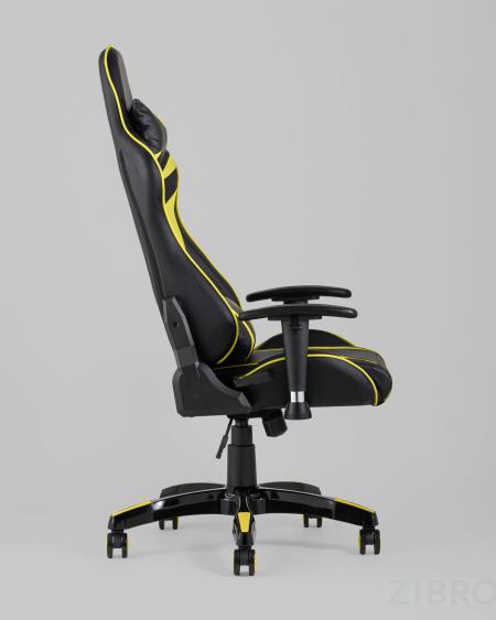 компьютерное TopChairs Corvette желтое геймерское