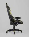 компьютерное TopChairs Corvette желтое геймерское