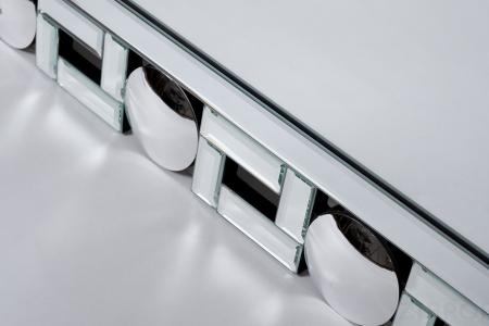 50SX-9302 Зеркало прямоуг. рама с зеркальными вставками 115*75см