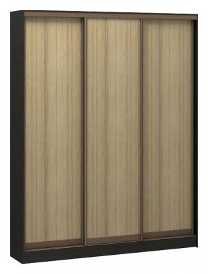 Шкаф-купе Адриано-3 2200x400x2200 мм венге цаво BRN_1428_2200