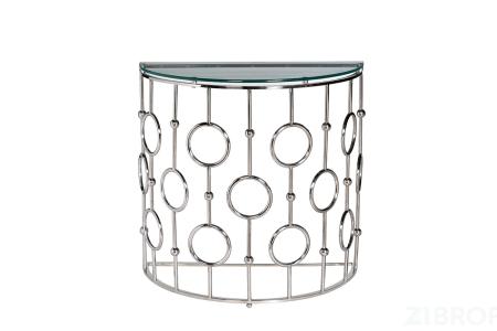 GY-CST8040 Консоль стекло прозр/хром 78*40*77см
