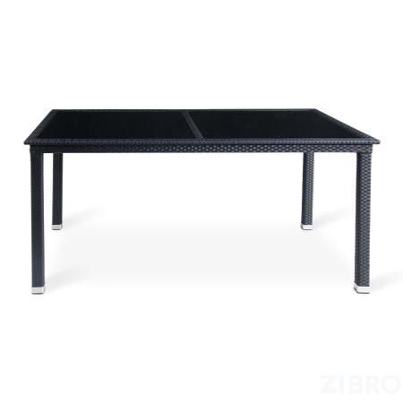 Комплект мебели из искусственного ротанга - Palermo black