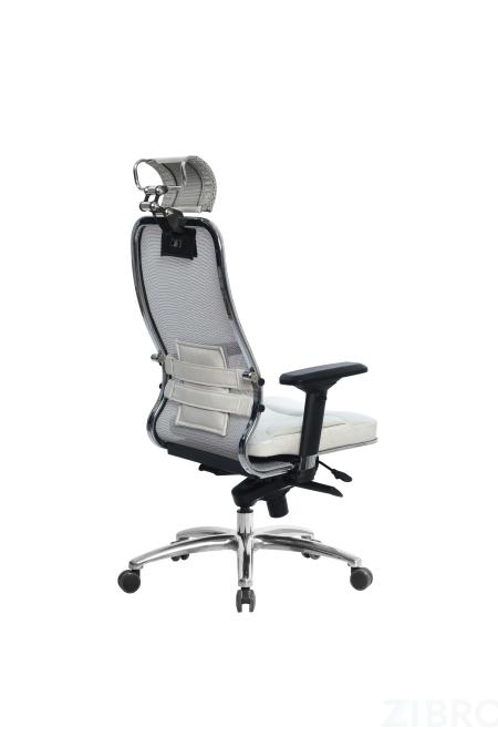 Офисное кресло Samurai SL-3.03 белый лебедь
