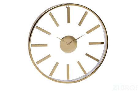 79MAL-5710-76G Часы настенные цвет золото d76см