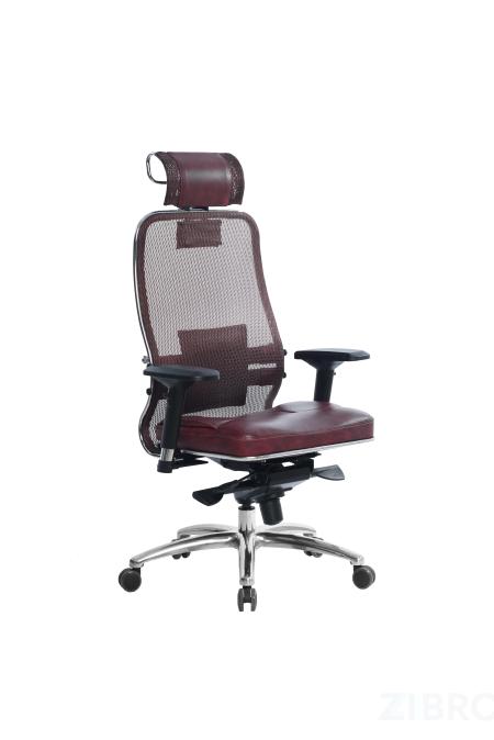 Офисное кресло Samurai SL-3.03 темно-бордовое