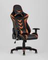 компьютерное TopChairs Corvette оранжевое геймерское