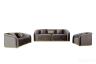КРЕСЛО GENEVE ВЕЛЮРОВОЕ ТЕМНО-СЕРОЕ 102AN-KRES-9161-TSE