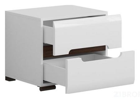 Тумбочка Ацтека KOM2S/4/5 белый BRW_70001786