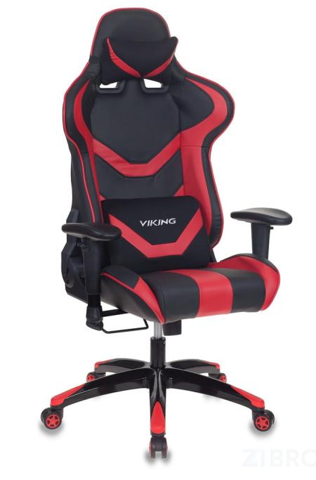 Игровое кресло Кресло игровое Бюрократ CH-772N/BL+RED две подушки черный/красный искусственная кожа (пластик че