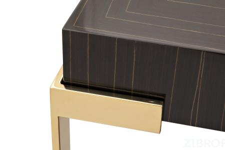 84HB-ET319B Стол журнальный Golden Prism 62*62*50см