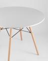 Eames D100, 2 стула Eames DSW белый