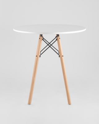 Eames D70, 2 стула Eames DSW белые
