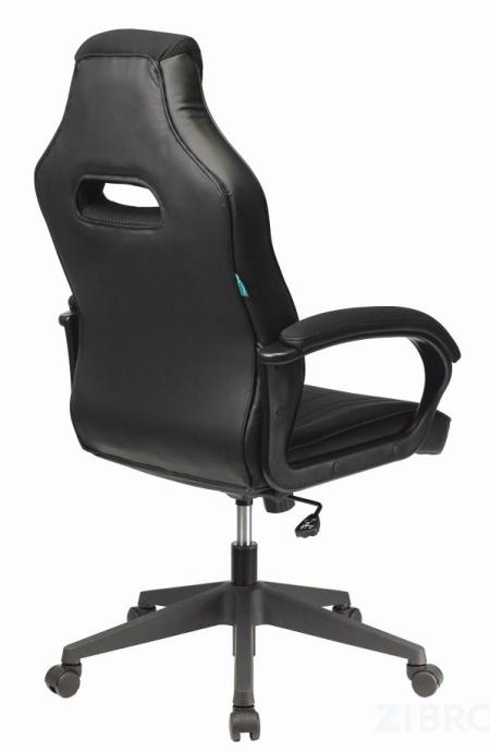 компьютерное игровое Бюрократ VIKING 3 AERO BLACK EDITION черный обивка экокожа/ткань крестовина