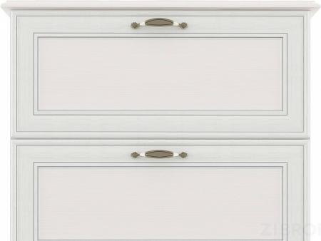 Тумба для обуви Tiffany 3D вудлайн крем ANR_647835
