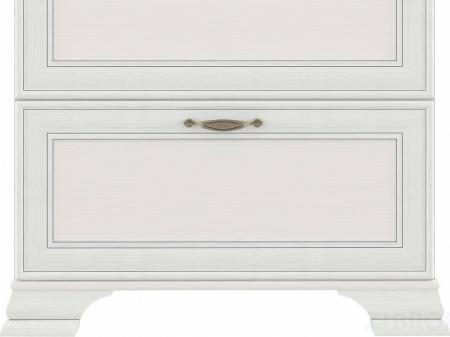Тумба для обуви Tiffany 3D вудлайн крем ANR_647835