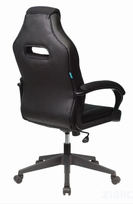 компьютерное игровое Бюрократ VIKING 3 AERO BLUE черный/синий обивка экокожа/ткань крестовина пл
