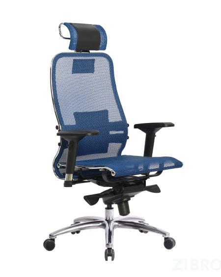 Офисное кресло Samurai S-3.03 синее