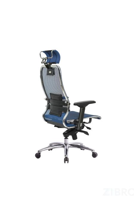 Офисное кресло Samurai S-3.03 синее