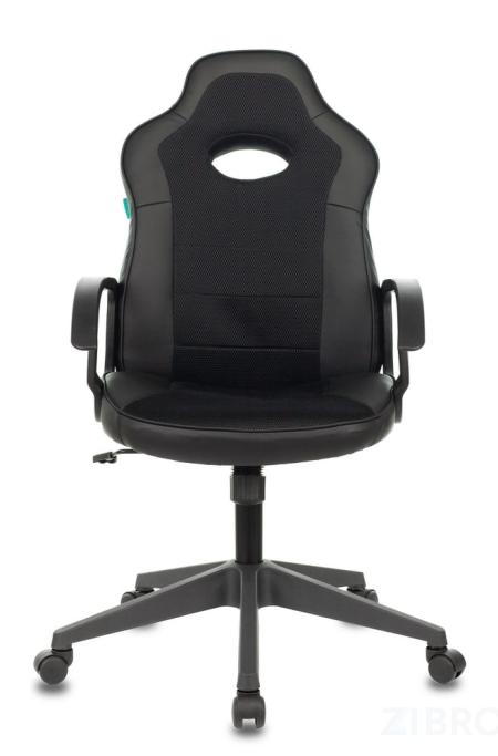 компьютерное игровое Бюрократ VIKING-11/BLACK черный обивка экокожа/ткань крестовина пластик