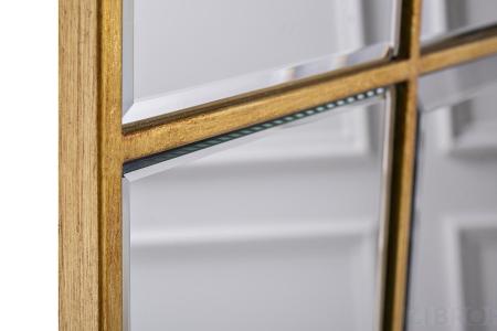 KFG047 Зеркало в металлич. раме цвет золото 90*140см