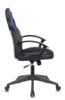 компьютерное игровое Бюрократ VIKING-11/BL-BLUE черный/синий обивка экокожа/ткань крестовина пла
