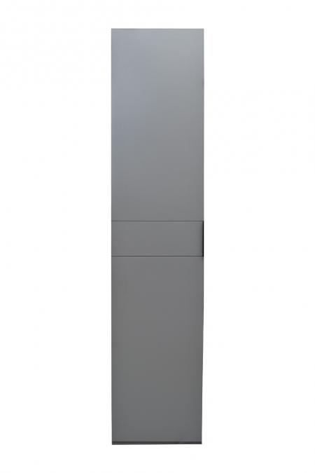GD-10023-6 Шкаф Альто(Alto) пенал c полками,цвет серый Кобальт, фасад глухой 50*57*228.5см