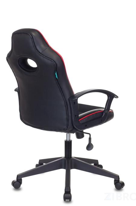 компьютерное игровое Бюрократ VIKING-11/BL-RED черный/красный обивка экокожа/ткань крестовина пл