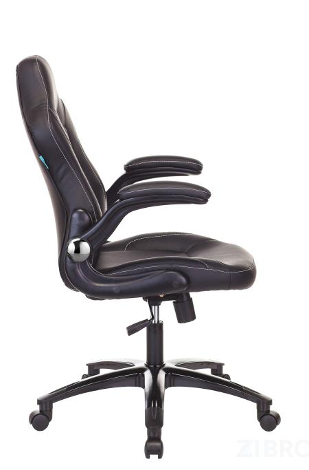 компьютерное игровое Бюрократ VIKING-1N/BLACK черный обивка экокожа крестовина пластик