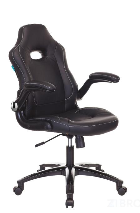 компьютерное игровое Бюрократ VIKING-1N/BLACK черный обивка экокожа крестовина пластик