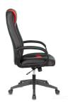 Кресло игровое Бюрократ VIKING-8N/BL-RED черный/красный искусственная кожа геймерское