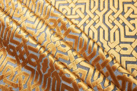 134LS-127062740-LATTICE ORANG Ткань