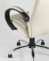 TopChairs Atlant офисное бежевое обивка экокожа, механизм качания Top Gun