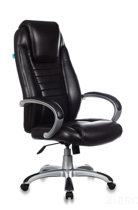 для руководителя офисное Бюрократ T-9923/BROWN-PU темно-коричневый Lincoln Brown экокожа