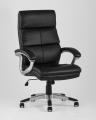 TopChairs Power офисное черное, обивка из экокожи, механизм регулировки Top Gun
