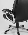 TopChairs Power офисное черное, обивка из экокожи, механизм регулировки Top Gun