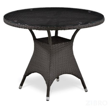 Стол из иск. ротанга T220CBT-W52-D96 Brown