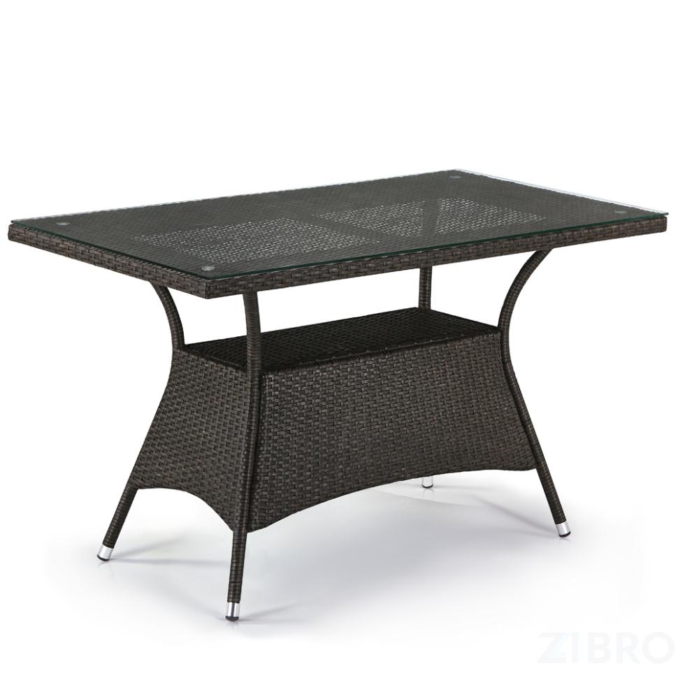 Стол из иск. ротанга T198D-W53-130x70 Brown