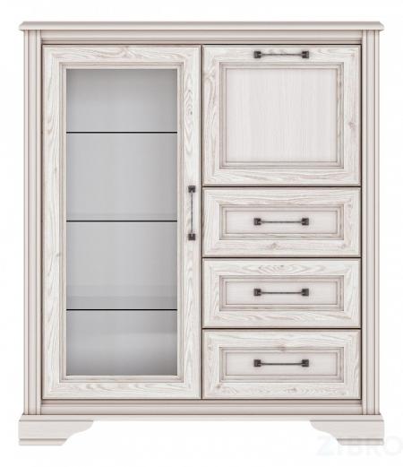 Тумба-витрина Стилиус B169-KOM1W1B3S лиственница сибирская BRW_UT-70005279