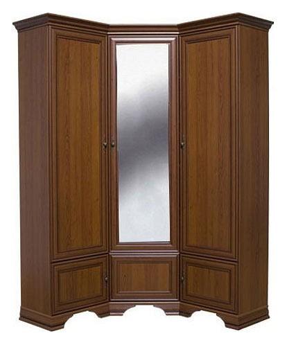 Шкаф платяной Кентаки S132-SZFN5D каштан BRW_00009868