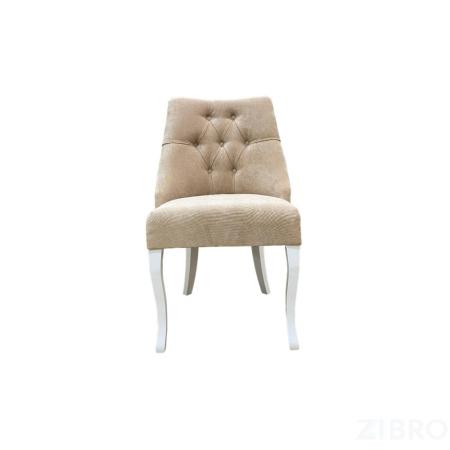 Стул Дени Классика в ткани Velvet Lux 23 , цвет бежевый, опора