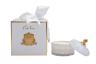 96CN-45003  Свеча ароматическая Jasmine flower tea в вазе в упаковке 185 гр
