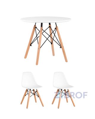 Комплект мебели детский стол Eames и два стульчика