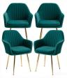 Стул Tranquil Synchrony золотой HSBI_Y607_green