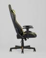 Игровое кресло компьютерное TopChairs Camaro желтое геймерское