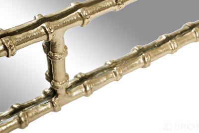 94PR-22351 Зеркало настенное "Бамбук" цвет золото 99*71*1,9см