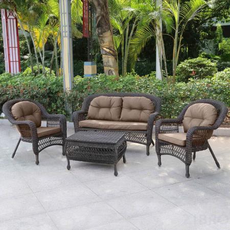 Комплект мебели из иск.ротанга LV520BB Вrown/Beige